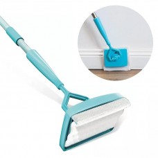 Baseboard Cleaner Tool House Cleaning Mop Simple Walk & Glide Extendable Microfiber Duster Cleaner